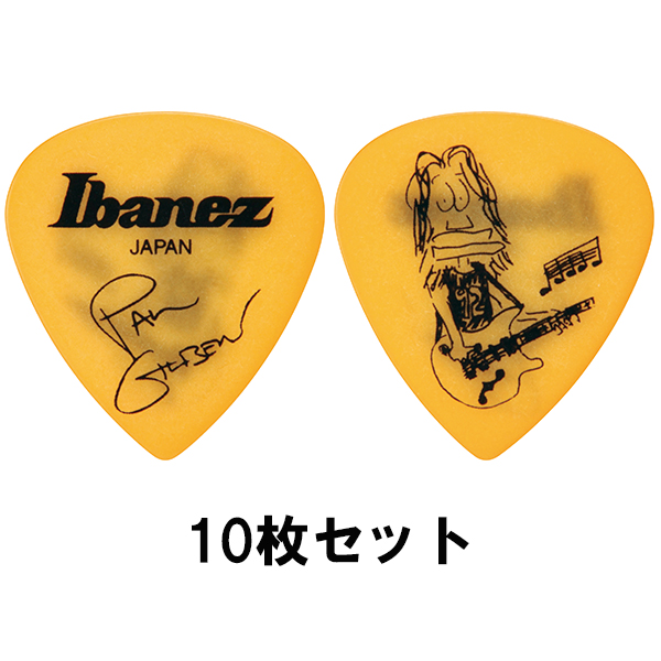 Ibanez(アイバニーズ) / 1000PG-YE Gilbert(ポール・ギルバート) ピック 新色イエロー 【10枚セット】