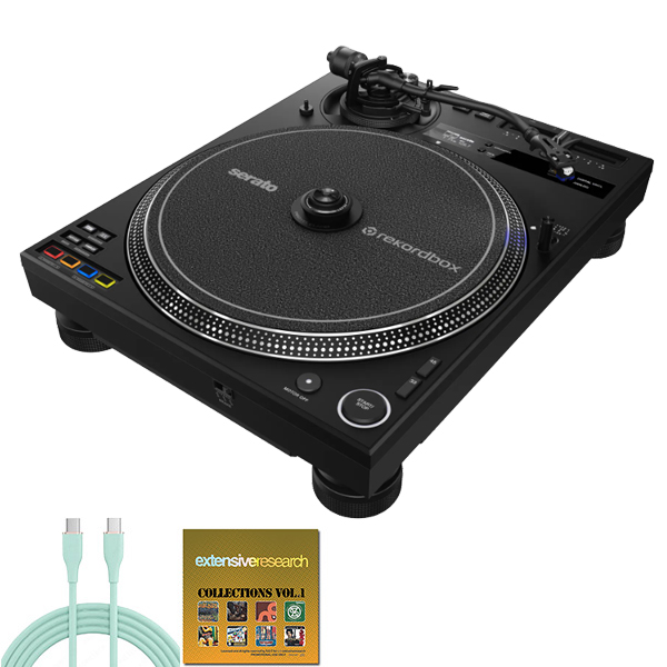 Pioneer DJ(パイオニア) / PLX-CRSS12 ハイブリットターンテーブル【USB TypeCケーブル・音ネタ付】