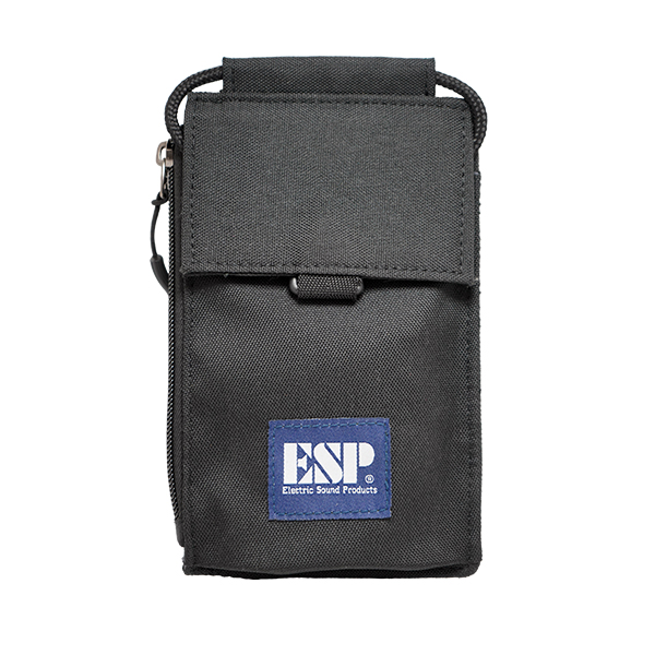ESP(イーエスピー) /FES POUCH Black w/Blue Tag