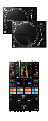 【野外対応セット】Pioneer DJ(パイオニア) / PLX-500-K DJM-S11セット 【Serato DVS、rekordbox DVS対応】 9大特典セット