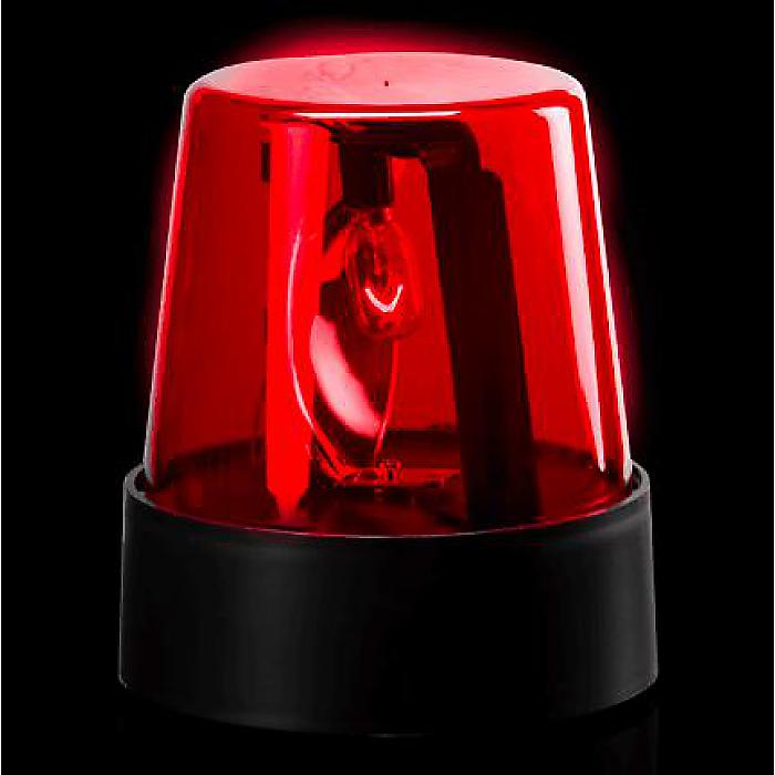 LED警察ビーコンライト 信号灯 7インチ 赤 / おもちゃ ハロウィン 誕生日 パーティ ゲーム 演劇 小道具 消防士