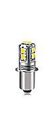 Ruiandsion LED Bulb P13.5S Base White 6-24V Upgrade for Flashlight Lantern Work Lights