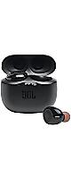 JBL Tune 125TWSۥ - Pure Bass Sound, 32H Battery, Bluetooth, Fast Pair, Comfortable, Wireless Calls, Music, Native Voice Assistant (Black), Small