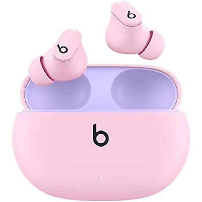 Beats Studio Buds - True Wireless Noise Cancelling Earbuds - Apple & Android Compatible - Built-in Microphone - IPX4 Rating - Sweat Resistant (Pink) (Renewed)