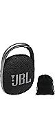 JBL Clip 4 Bluetooth Speaker - Waterproof IP67, Portable  Mini, Travel/Home, Carrying Pouch