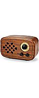 Handmade Walnut Wood Bluetooth Speaker