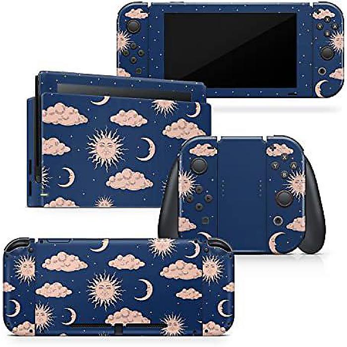 Nintendo Switch クラウド スキン。Sun ＆ Moon スイッチ スキン