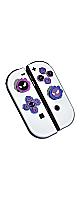 Cute D-Pad Button Caps Nintendo Switch Luminous Purple