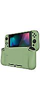 PlayVital Dockable Case Grip Cover for Nintendo Switch - Matcha Green