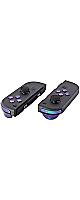 eXtremeRate ABXY Direction Keys  Trigger Buttons for Nintendo Switch  Switch OLED Joy-con - Green Purple Chameleon Full Set