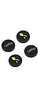 Flash  Pika 4PCS Thumb Grips Caps for Switch/ Switch OLED / Switch Lite -- Black