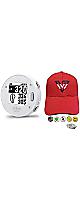GolfBuddy Voice X  GPS/Rangefinder Хɥ with 1 å(Volvik) V-Logo եϥå RED Color (Adjustable), 5 ܡޡ and 1 ϥåȥå - Bluetooth Wireless Talking GPS