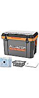 ALL-TOP 55 Quart Car Rotational Molded Insulated Ice Chest Box for Camping, Fishing, Beverage, Picnic, Barbecue, Boat, Drink - ݡ֥ϡɥ顼 with ե꡼ѥå  åԥ󥰥ܡ