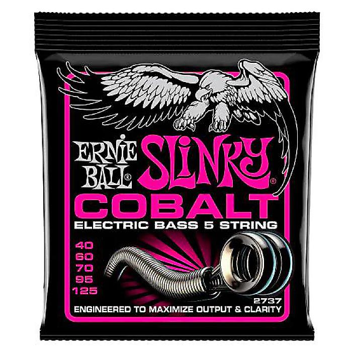 Ernie Ball(アーニーボール) / COBALT SUPER SLINKY BASSNAREN 5-SNARIG #2737 - 40-125 GAUGE / エレキギター弦