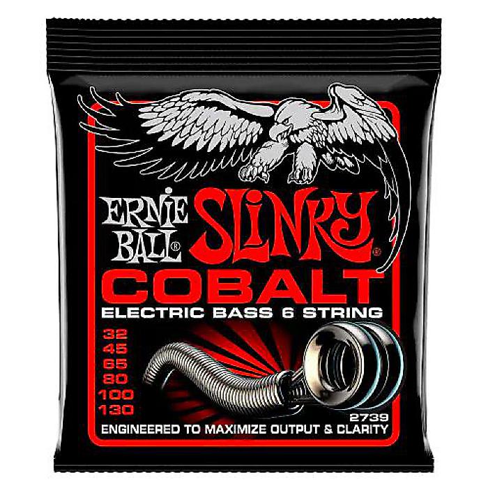 Ernie Ball(アーニーボール) / COBALT SLINKY BASSNAREN 6-SNARIG #2739 - 32-130 GAUGE / エレキギター弦