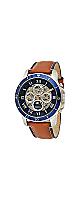 Fossil Grant Sport Automatic Stainless Steel and Leather Mechanical Watch for Men