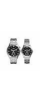 His and Her Fenmore Midsize Multifunction Stainless Steel Watch Gift Set - ե⥢極ޥե󥯥󡡥ƥ쥹륦åեȥå