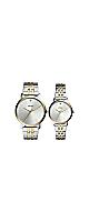 His and Her Lux Luther 3-Hand Two-Tone Watch Gift Set (ҥɥϡ å롼 3ϥ 2ȡ󥦥å եȥå)