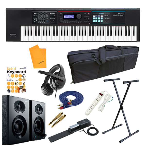 【ALESISスピーカーセット】 Roland(ローランド) / JUNO-DS76 シンセサイザー 76鍵 9大特典セット