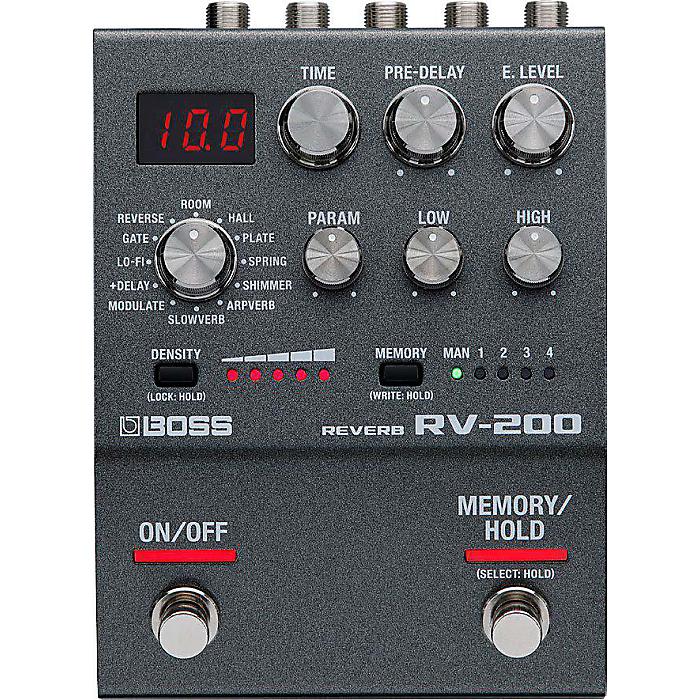 BOSS(ボス) / RV-200 / リバーブ・ペダル BOSS 200シリーズ 【2023年11月18日発売】