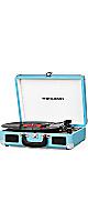 Vinyl Record Player Vintage 3-Speed Bluetooth Portable Suitcase Turntables with Built-in Speakers(ӥơ), USB Recording, 33 45 78RPM LP Player Support AUX in RCA Line Out Headphone Jack