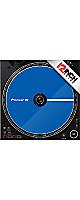 【ブルー】12inch SKINZ / Control Disc Pioneer PLX-CRSS12 (SINGLE) - Cue Colors【スムースタイプ】