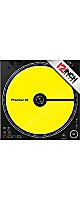 【イエロー】12inch SKINZ / Control Disc Pioneer PLX-CRSS12 (SINGLE) - Cue Colors【スムースタイプ】