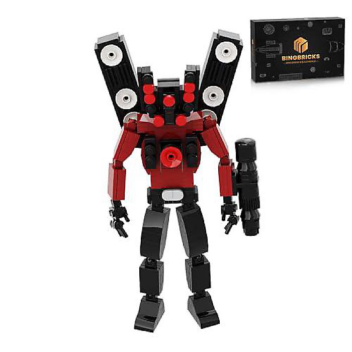 ICEBRICKS スキビディトイレ ヒュージスピーカーマン アクション