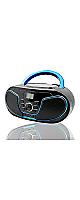 LONPOO ƥ쥪CD֡ܥåݡ֥ Bluetooth ǥ塼ʡ FM 饸 CD ץ졼䡼USBBluetooth-inAUXϤ3.5mmۥ  ߥ塼åɥƥ