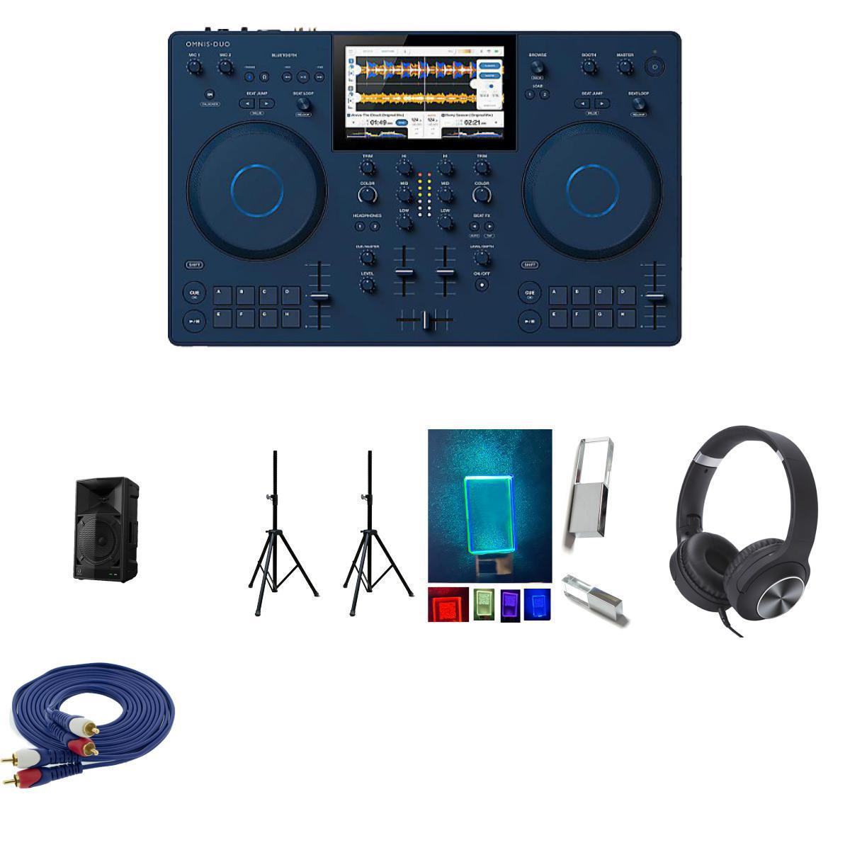 【野外対応フルセット】Pioneer DJ(パイオニア) / OMNIS-DUO_WAVE-EIGHT_STS-77_2setOp6_set 5大特典セット