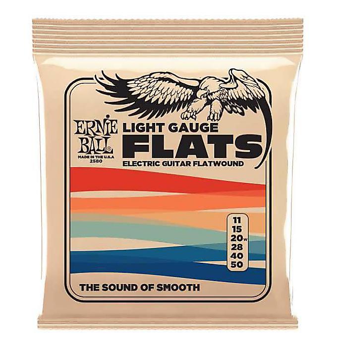 Ernie Ball(アーニーボール) / EB 2580 FLATWOUND L 11-50 ライトゲージ - ギター弦 - 【2024年2月18日発売】