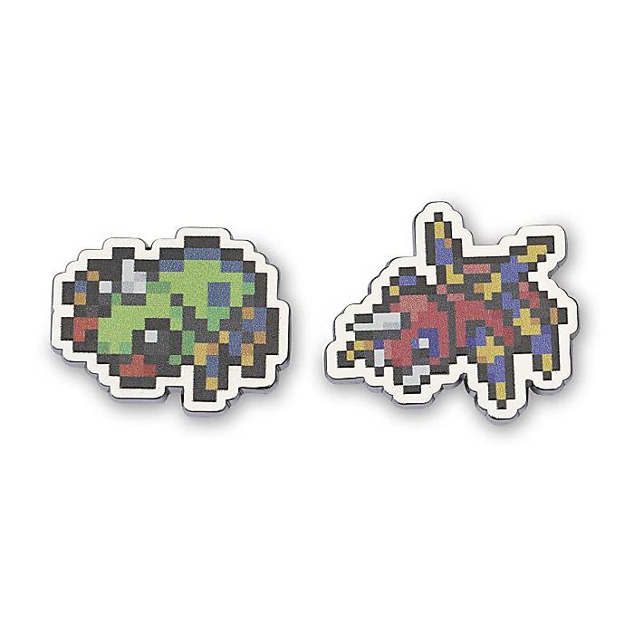 Pokemon Center(ポケモンセンター) / イトマル&アリアドス ポケモンピクセルピンバッジ 2個セット