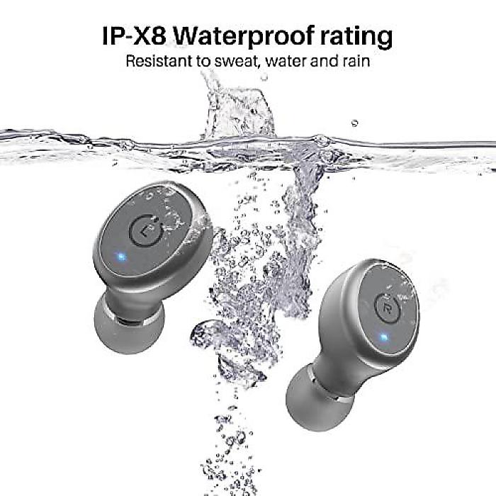 T10 Bluetooth 5.3ワイヤレスイヤホン ワイヤレス充電ケース付き IPX8