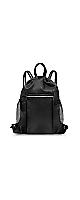 HOLYLUCK Drawstring Backpack Sports Gym Bag with Mesh Pockets Water Resistant String Bag - Black
