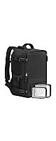 Travel Backpack for Men Women, Large Carry On Laptop(åץȥå) 17 inch, Business Work Gym Weekender Bag, Black