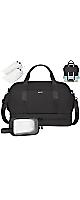 Weekender Bags for Women, Multi-Pocket Sports Duffel Bag with Shoes Compartment  Luggage Strap, Lightweight Carry On Gym Camping Backpack - Travel, Gym, Yoga, Hospital