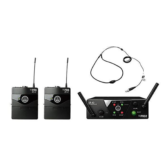 AKG ( アーカーゲー ) / WMS40 CM2Nブラックセット ネックレスマイク、DUAL