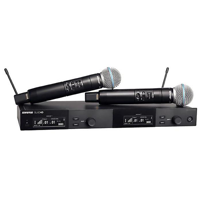 SHURE ( シュア ) / SLXD24DJ/B58-JB、ハンドヘルド型ワイヤレスデュアルセット