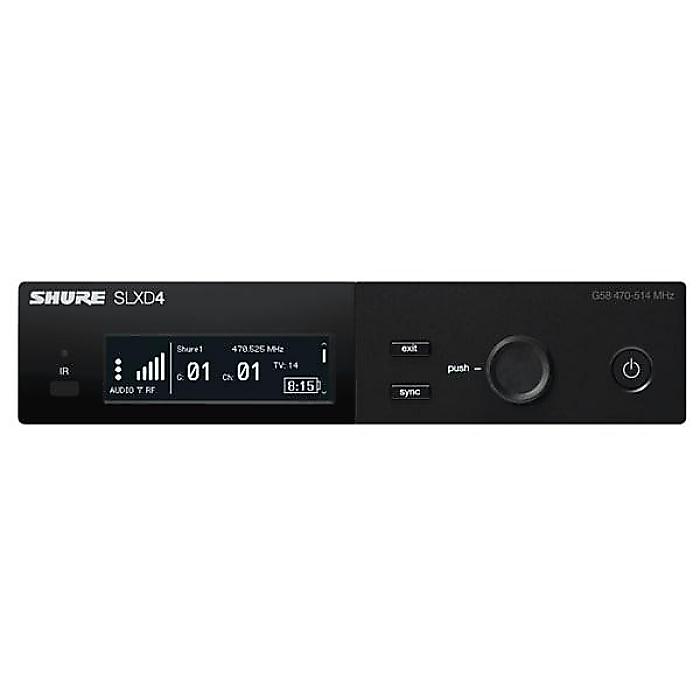 SHURE ( シュア ) / SLXD4J-JB、シングル受信機