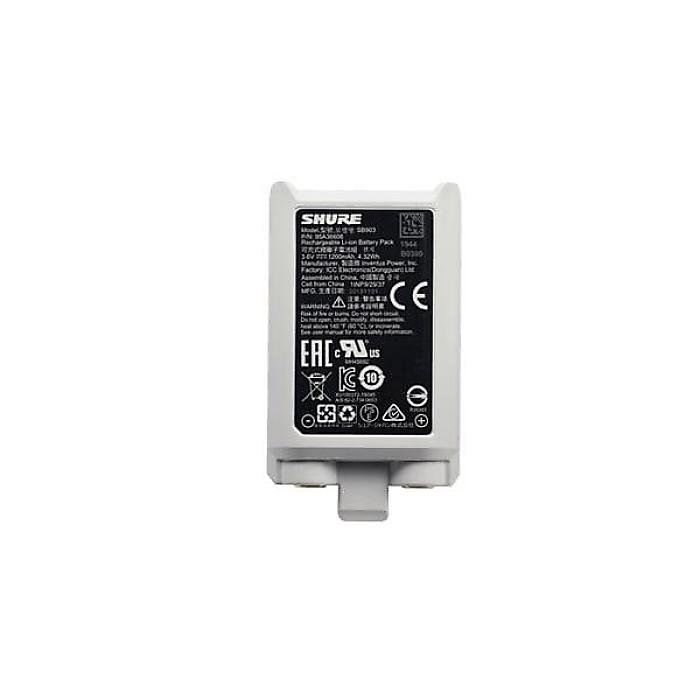 SHURE ( シュア ) / SB903 SLX-D専用リチウムイオン充電池
