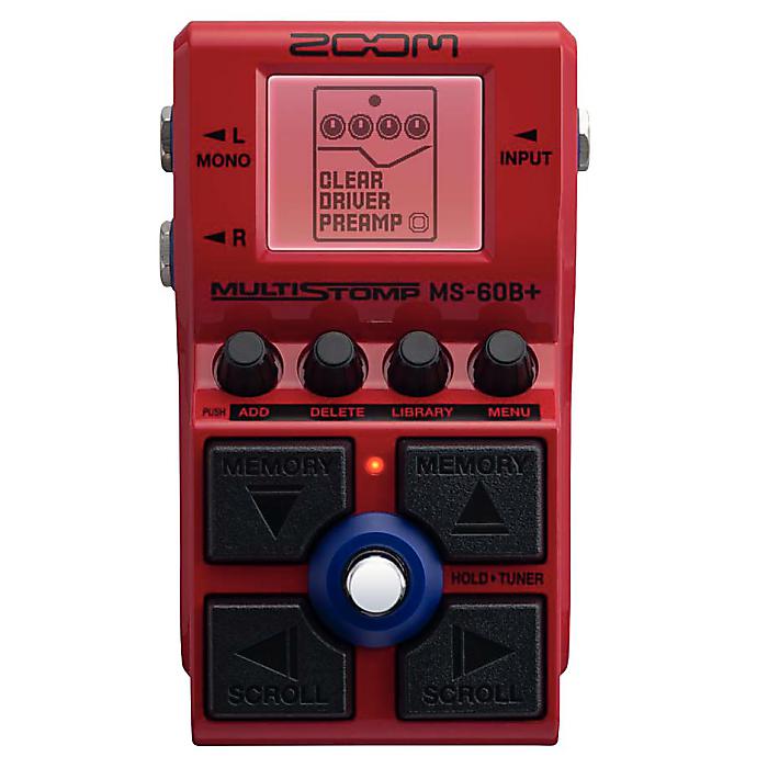 Zoom(ズーム) / MS-60B+ MultiStomp - マルチストンプボックス - 【2024年5月上旬発売】