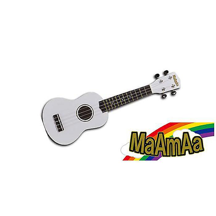MaAmAa ( マァーマァ ) / MR1N White ソプラノウクレレ