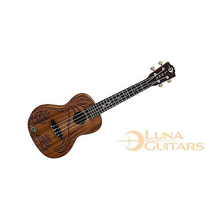 LUNA GUITARS ( ルナギターズ ) / Uke Coral Solid Mahogany Concert w/Bag