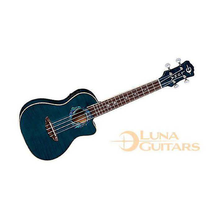 LUNA GUITARS ( ルナギターズ ) / Uke Dolphin Flame Top Concert w/Preamp