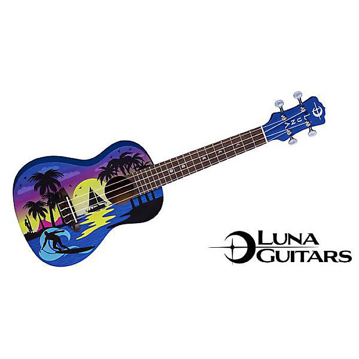 LUNA GUITARS ( ルナギターズ ) / Uke Kauwela Summer Concert w/Gigbag