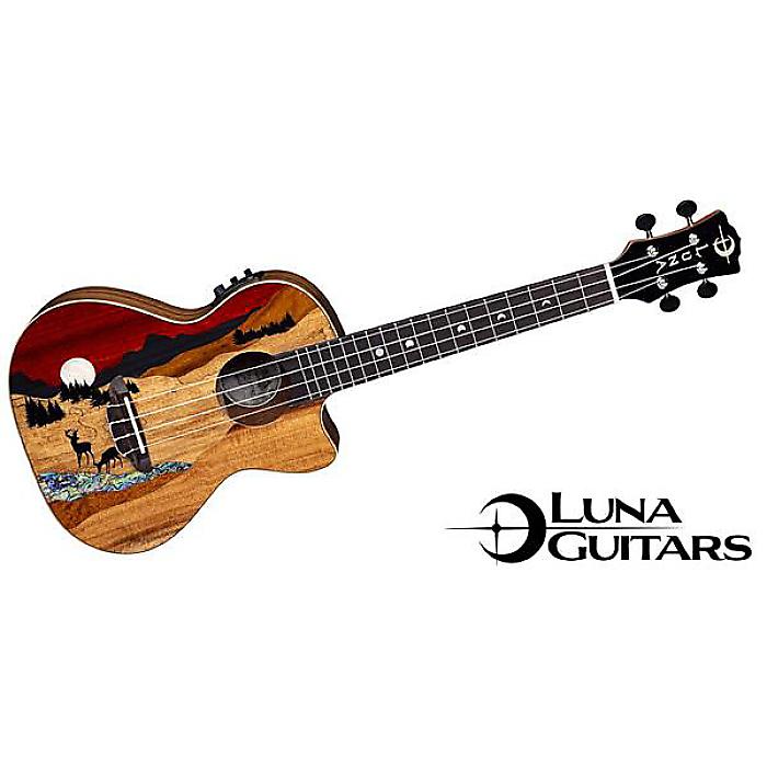 LUNA GUITARS ( ルナギターズ ) / Uke Vista Deer Tenor w/Preamp and Gigbag