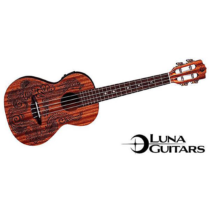 LUNA GUITARS ( ルナギターズ ) / Uke Henna Dragon Mahogany Tenor w/Preamp