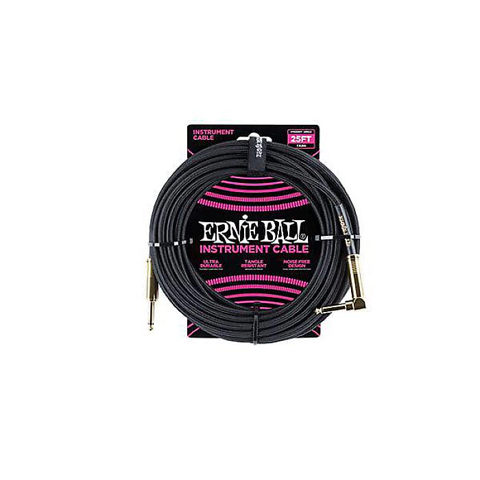 ERNIE BALL ( アーニー・ボール ) / Braided Instrument Cable Black #6058