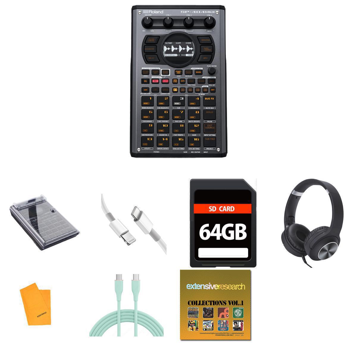 【テスト用セット非売品】Roland(ローランド) / SP-404MKII(SP-404MK2)_DS-PC-SP404MK2_1336749_CtolightOp8_set 7大特典セット