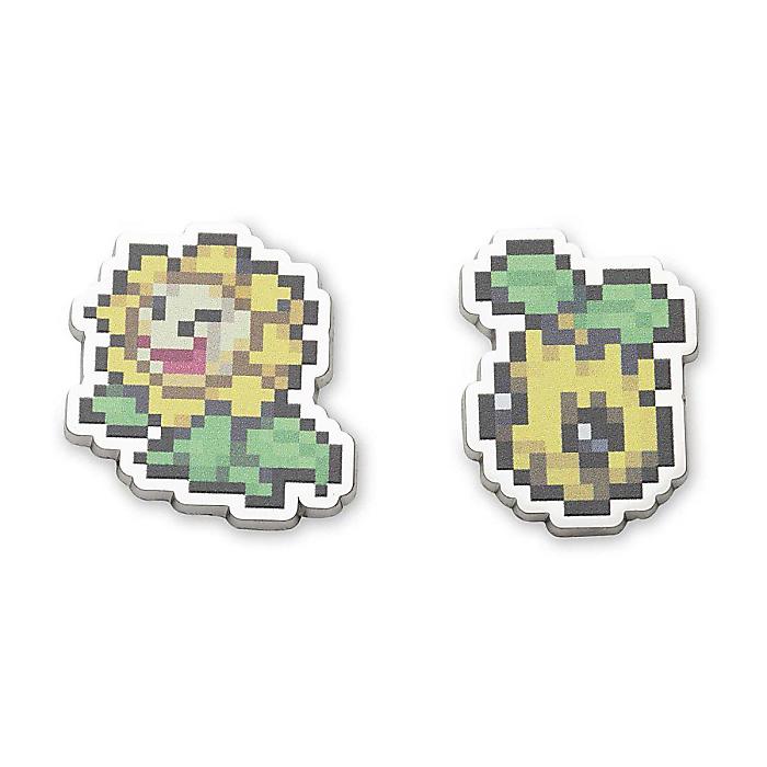 Pokemon Center(ポケモンセンター) / ヒマナッツ&キマワリ ポケモンピクセルピンバッジ (2個セット)